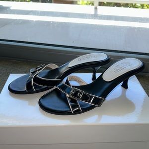 Vintage Coach Kitten Heels